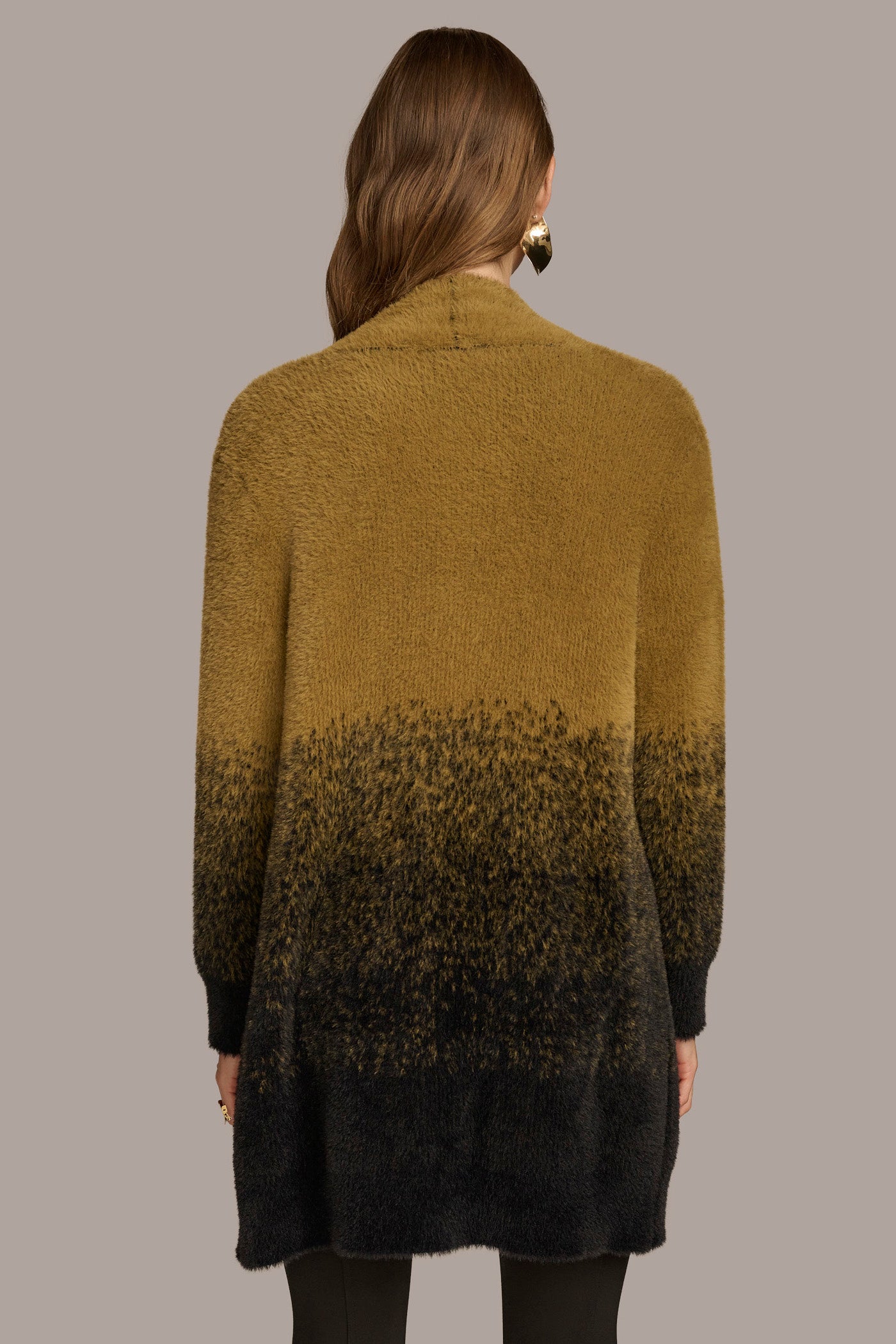 (image for) EXQUISITE WORKMANSHIP OMBRE EYELASH CARDIGAN